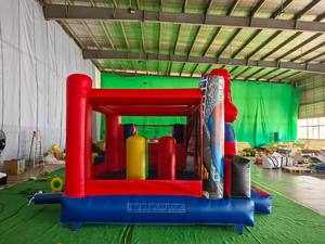 Combo gonflable Spider Hero avec toboggan et trampoline, trampoline de location robuste pour les événements - Product Image 6