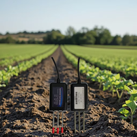 Capteur de Potentiel d'Eau JIRS Smart Agricultural USB Soil IOT NPK PH Température Humidité EC Détection des Nutriments avec RS485
