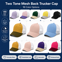 Casquette Top Crown personnalisée en maille respirante pour adulte, nouvelle collection 2026, style camionneur américain tendance, pour homme/femme, personnalisable avec logo, pêche et plein air