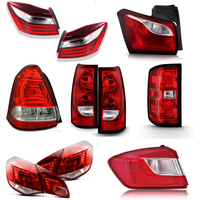 Changan CHANA DFSK Wuling Hongqi kırmızı bayrak Trumpchi Dongfeng JAC için araba oto LED arka lambası lamba parçaları