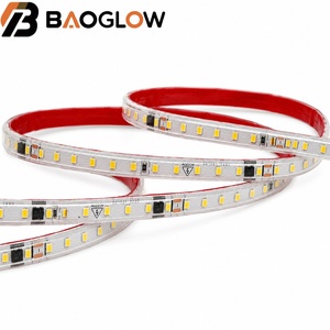 ไฟ LED แบบเทป 120LED/M 2835 LED AC220V 10W/M 8 มม. แผ่นทองแดง 25/50 IP65 กาวกันน้ำ ตัดได้ทุกๆ 10 ซม. หลายค่า CCT ไฟส่องสว่างภายนอกอาคาร - Product Image 3