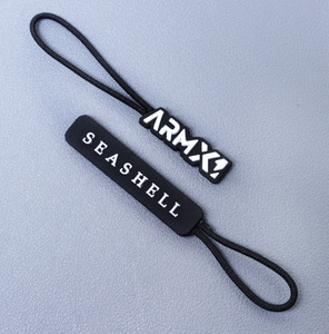 Профессиональный дизайн, индивидуальный логотип, застежка-молния, несколько стилей, силиконовый мягкий ПВХ резиновый милый модный слайдер на молнии, застежка-молния - Product Image 2