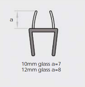 Moderna tenuta impermeabile per porta <span class=keywords><strong>doccia</strong></span> in policarbonato in PVC facile installazione per bagno con protezione per bordo a prova di perdite - Product Image 3