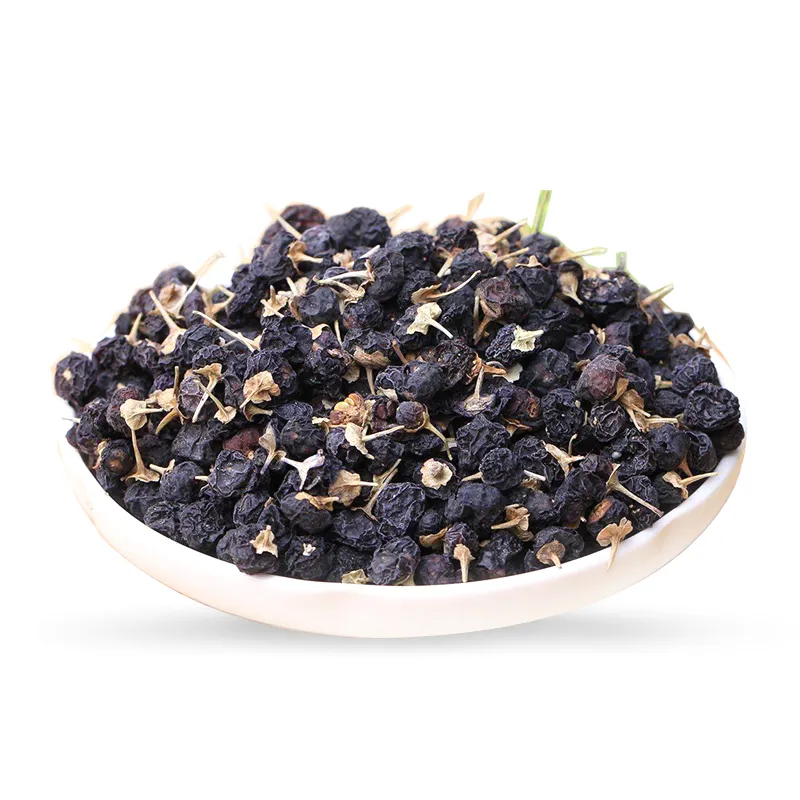 Factory wholesale high quality 100% natural rich flavor rich nutrition black wolfberry Goji dried fruits herb tea