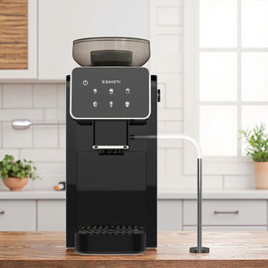 Machine à café expresso automatique compacte, capsule en plastique NC POD, <span class=keywords><strong>tube</strong></span> à lait, pompe italienne 19 bar, 1600 W, nettoyage automatique, cafetière - Product Image 4