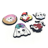 Magnet kulkas lembut pvc hewan silikon 3d kartun kustom magnet kulkas pvc magnet kulkas untuk hadiah