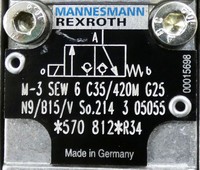 Mannesmann M-3 6 C35420M G25 N9B15V 570812 Way Seat Event. non utilisé-
