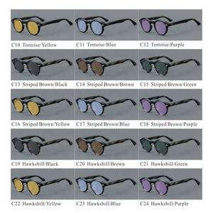 Testudinarious Gafas de Sol Polarizadas Uv400 con Logotipo Personalizado, Lentes de Sol Estilo Acetato OEM, Lentes de Sol de Lujo Vintage para Hombre - Product Image 3