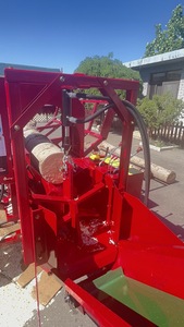 Fendeuse de bûches à double usage avec garantie d'un an, machine de traitement du bois de chauffage pour les exploitations forestières - Product Image 5