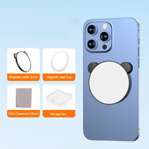 Accessoire de téléphone magnétique Miroir de <span class=keywords><strong>selfie</strong></span> pour <span class=keywords><strong>iPhone</strong></span> 16 15 14 <span class=keywords><strong>13</strong></span> pour Samsung Miroir de caméra arrière pour Vlogging et vidéo - Product Image 5