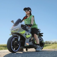Moto électrique rechargeable à deux roues pour enfants, grande taille, modèle 2026, pour 2-10 ans