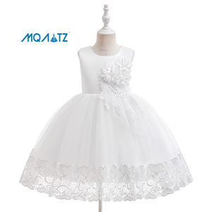 MQATZ Elegante Mädchenkleider für 3 bis 10 Jahre, Kinder Party Mädchen Prinzessin Kleider, Blumenkleider Ballkleid AL0006 - Product Image 2