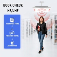 Système de sécurité RFID monté au plafond pour bibliothèque, système antivol avec API ouverte compatible SIP2, service OEM ODM