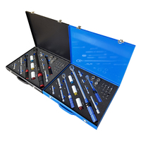 Ensemble de clés dynamométriques à cliquet 35 pièces, métriques, avec embouts, rallonges et outils manuels, coffret de réparation