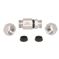 Union rotative à roulement à billes SS316 avec 24 points de fixation °   Raccord hydraulique à haute pression à rotule conique pour machines d'ingénierie