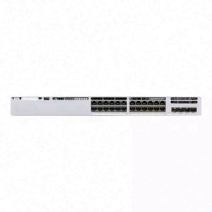 Commutateur réseau Internet géré Cisco C9300L-24P-4G-E 24 ports Ethernet PoE complet avec QoS et routage de couche 3 empilable - Product Image 4