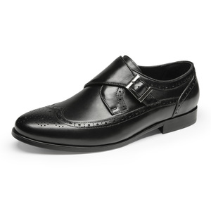 High-quality luxurious top-grade leather <b>shoes</b>. Men's genuine leather formal business upper-grade cowhide <b>shoe</b> covers for feet. - Product Image 4