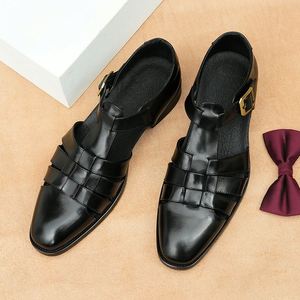 Zapatos de Cuero Personalizados para Hombre, con Punta Tallada Italiana, Forro de Cuero Auténtico, Estilo Formal y Casual - Product Image 6