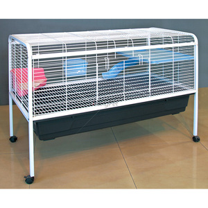 Nouveauté <span class=keywords><strong>Cage</strong></span> à Lapin en Fil de Fer Luxe Grande Maison Clapière pour Lapins - Product Image 6