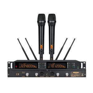 Microfono Wireless Professionale EIF MY2900 UHF a Doppio Canale con Connettore XLR, Portata 200M, Controllo Volume, Suono Eccellente - Product Image 3