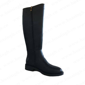 Botas de combate de cuero de grano súper alto para el equipo Abbot, botines tácticos antideslizantes con suela de goma negra - Product Image 3