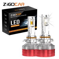 ZIGOCAR Nouveaux phares LED 6000K 100W Haute luminosité Ampoules de remplacement pour phares de voiture Universellement compatibles