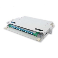 12 24 48 72 96 Core Port LC SC FC ST UPC APC PC Duplex Simplice Tray adaptor kuncir 19 inci rak Mount ODF kotak Unit