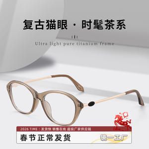 Monturas de Gafas Danyang Tortoiseshell 8067, Rectangulares, Montura Completa, Anti Luz Azul, para Mujer, Diseño Metálico Delgado - Product Image 5