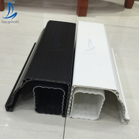 Tuyau de descente d'eau en PVC, anti-corrosion, durable, résistant aux UV, système de drainage des eaux pluviales pour toiture