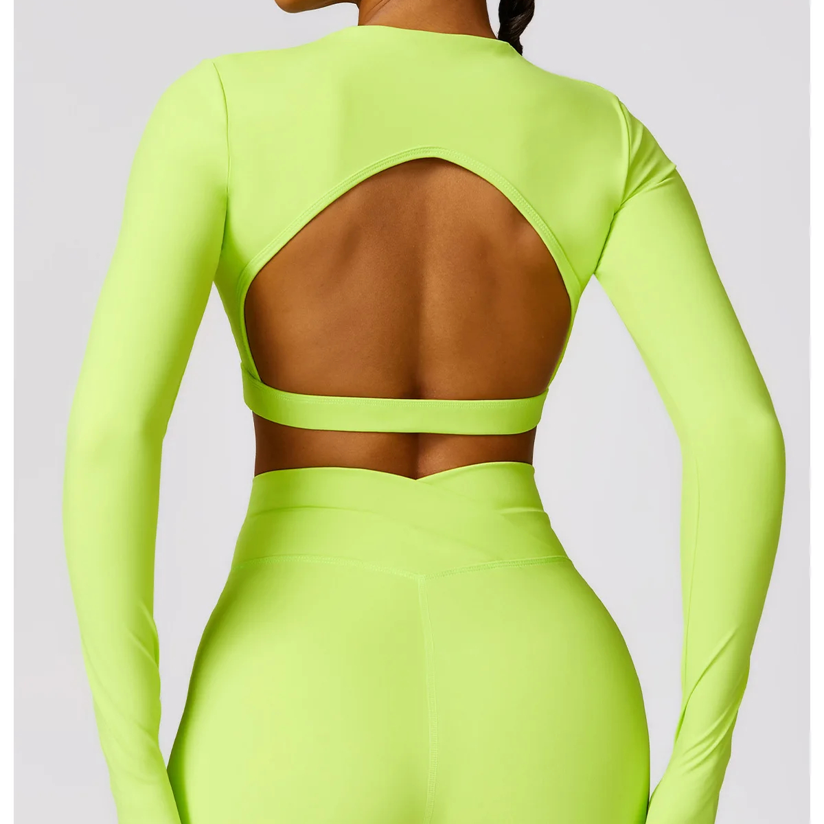 Long Sleeve Yoga Top Sports Running Shirt Breathable Athletic Top Workout Shirts for Women