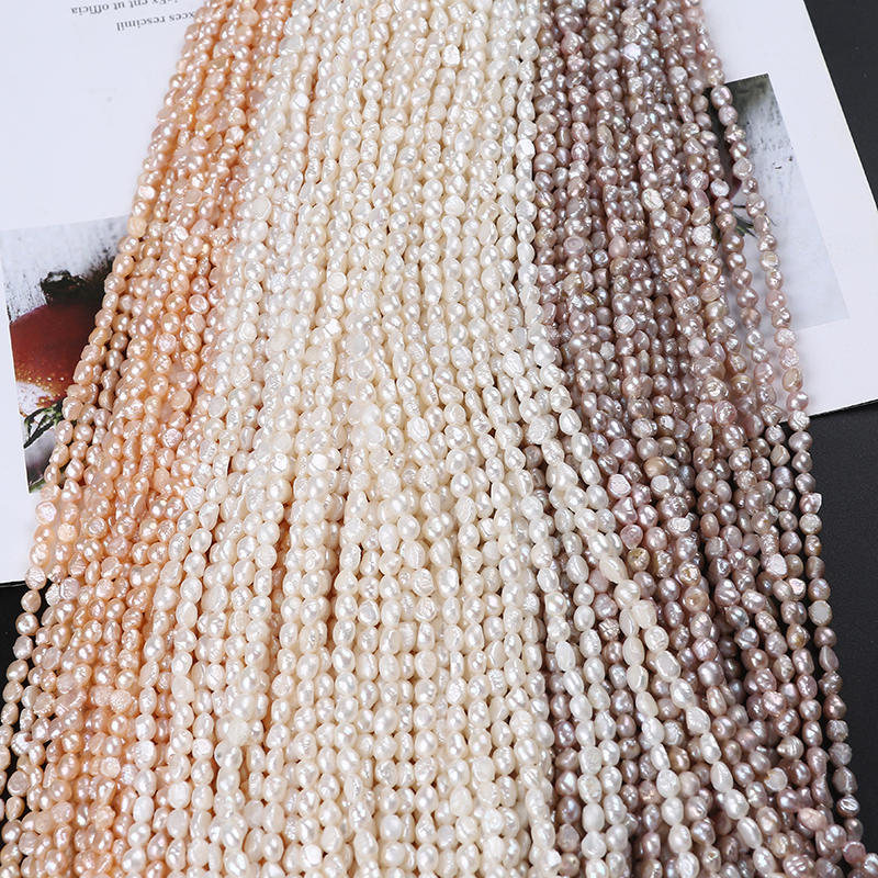 4 5mm Wholesale Baroque Pearls Natural