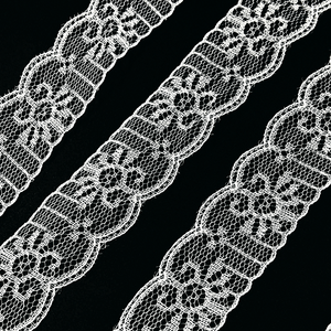 غير مناسبة لإكسسوارات الملابس من النايلون بتشذيب الدانتيل - Product Image 3