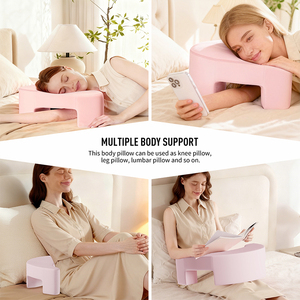 Cuscino Moderno per Dormire sul Fianco per Adulti, Ergonomico <span class=keywords><strong>in</strong></span> Memory Foam con Foro per il Braccio, Allevia il Dolore al Collo, Colore Personalizzabile, Sonno Profondo - Product Image 2