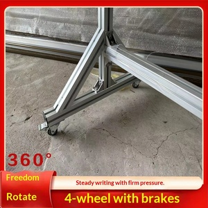 <span class=keywords><strong>Lavagna</strong></span> magnetica bifacciale multi-formato con supporto per ufficio, riunioni, insegnamento, <span class=keywords><strong>lavagna</strong></span> mobile e pratica per <span class=keywords><strong>scrivere</strong></span> - Product Image 5