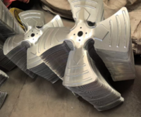 Ventilation d'échappement OEM à pales axiales en aluminium AC électrique