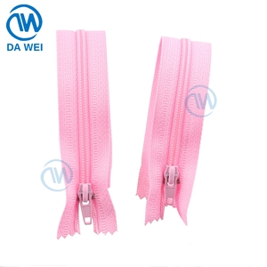 <span class=keywords><strong>Yiwu</strong></span> nhà máy nhà sản xuất nhà dệt may bán buôn mạnh mẽ #3 #4 #5 Close-end tự động khóa nhuộm màu Nylon dây kéo cho túi - Product Image 3