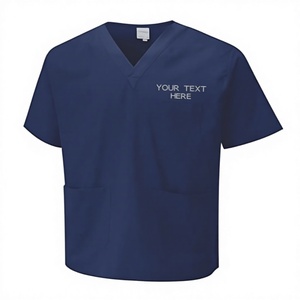 YF New Quick-Drying Short-Sleeved Surgical Scrub Sets for Oral Nurse Doctors Unisex Hospital Work Clothes Hand Washable 2026 - Product Image 1