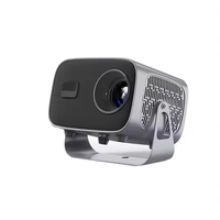 Proyektor Portabel 220 ANSI Lumen Mendukung 1080P untuk Malam Film di Luar Ruangan