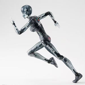 Figurines d'action de collection de corps masculin et féminin transparents - Product Image 2