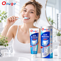 Dentifrice blanchissant Onugesmile, dentifrice blanchissant, soin dentaire, élimination des taches, saveur menthe, haleine fraîche
