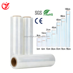 <span class=keywords><strong>Película</strong></span> Estirable de Polietileno de Baja Densidad Lineal (LLDPE) de Grado Industrial de 45 cm, en Existencia, Venta Caliente, Rollos de Plástico para Protección, Fijación de Carga en Almacenes y Embalaje - Product Image 3