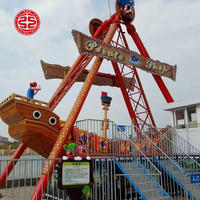 Bateau pirate géant à bascule pour la famille, équipement de jeu pour les fêtes foraines, les parcs d'attractions et les festivals