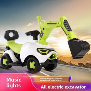 Mini-Excavatrice Portative pour Enfants / Voitures Portatives pour Enfants / Voiture Coulissante pour Bébés Garçons - Cadeau pour Bébés - CE EN71 CPC - Product Image 3