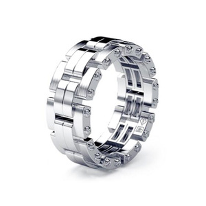 Anello Creativo per Coppie, Elegante Gioiello per Fidanzamento, Uso Quotidiano e Feste, Regalo di Moda - Product Image 6