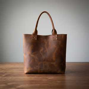 Sacs à main pour femmes BS INTERNATIONAL, style occidental, longues poignées, fermeture éclair, cuir véritable, imperméable, antivol - Product Image 6
