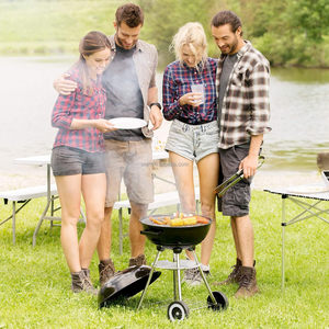 Parrilla de Carbón SEJR de 17 Pulgadas, Color Negro, Modelo JY22017A-B - Product Image 2