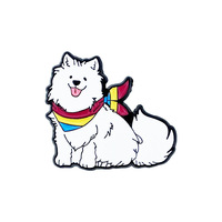 Vous êtes en sécurité Be You Me émail broche coloré rayé pour épinglette courte phrase sac à dos Badge métal vêtements accessoires