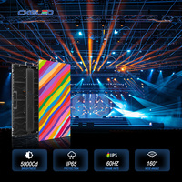 Pantalla LED de Fondo para Escenario P2.6 P3.9 sin Costuras, Pantalla LED de Pared Interior de Gran Tamaño, Panel de Pantalla LED HD 4k