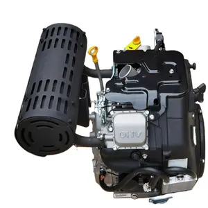 999CC Round Air Filter LC2V90FD Gasoline Engine 35HP Loncin 2V90F Machinery Engine With Output shaft 36.5mm