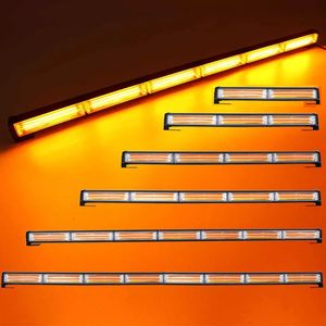 Fabrication d'éclairage de voiture Lampe stroboscopique à LED COB 24 "Modes clignotants Lampe flash d'avertissement de danger de circulation d'urgence - Product Image 2